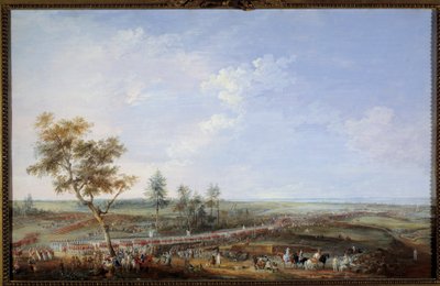 Secession War: “” the Battle of Yorktowndani af Louis Nicolas van Blarenberghe