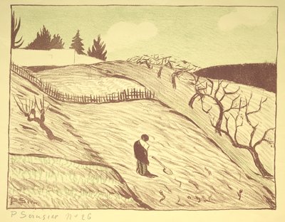 Landskab, 1893. af Louis Paul Henri Sérusier