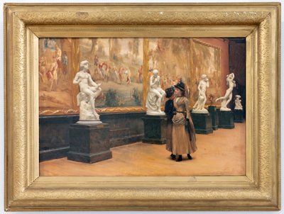 Besøg på museet af Louis Pion