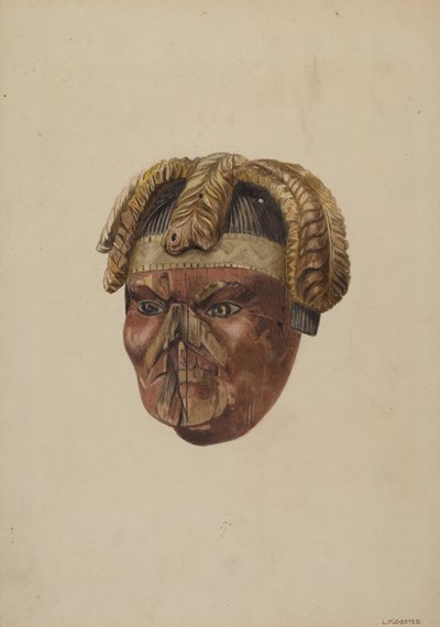 Galionsfigur "S.S. Robert Fulton" af Louis Plogsted