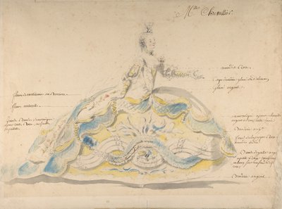 Frøken Marie-Jeanne Fesch Chevallier,. af Louis Rene Boquet