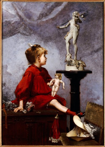 Dukken af Louis Robert Carrier Belleuse