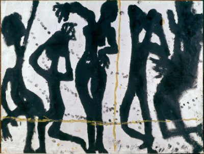 Sammensætning. Fem figurer af Louis Soutter