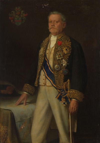 Carel Herman Aart van der Wijck (1840-1914). Generalguvernør (1893-99) af Louis Storm van 