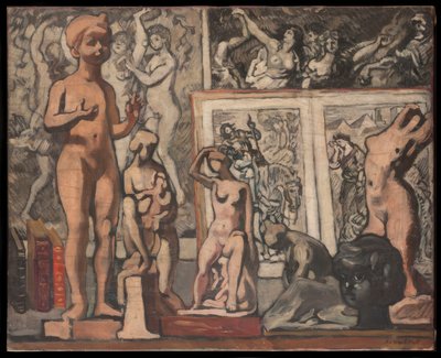 Akademiet for skulptur af Louis Valtat