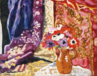 Anemoner med Gardiner af Louis Valtat
