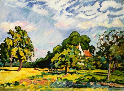 Landskab i Normandiet af Louis Valtat