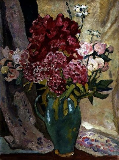 Stor buket blomster af Louis Valtat