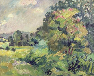 Normandiet Landskab af Louis Valtat