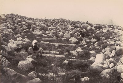 Ruiner nær Beirut, Libanon af Louis Vignes