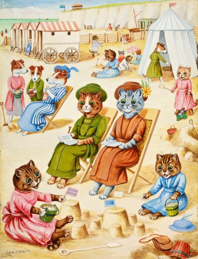 Ferietid af Louis Wain