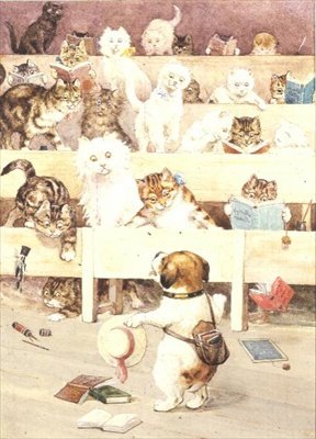 I den forkerte klasse af Louis Wain