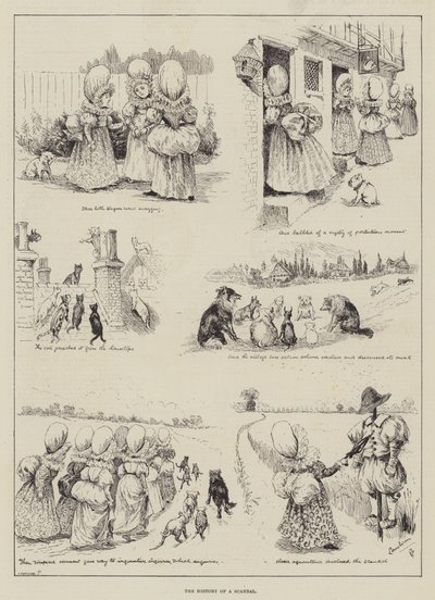 Historien om en skandale af Louis Wain