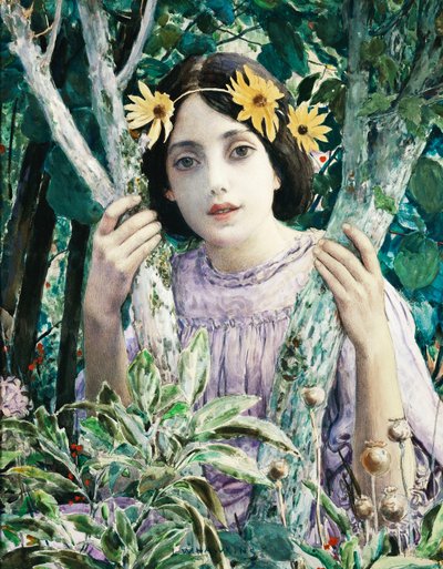 Idyll, af Louis Welden Hawkins