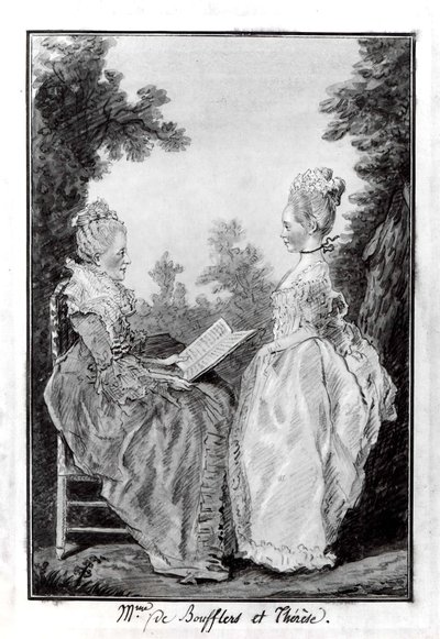Madame la Comtesse de Boufflers og Thérèse, midten af ​​1760