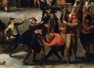Karneval scener. Detalje af Louis de Caulery