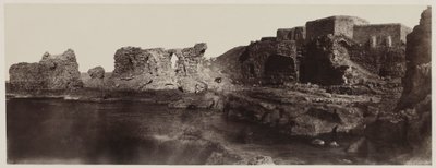 Kaalat el Athlit, Syrien, Udsigt fra havet af Louis de Clercq