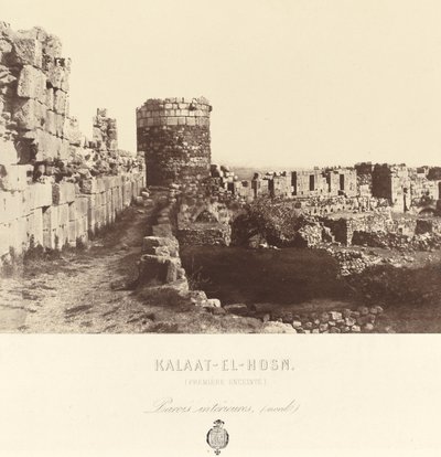 Kalaat el Hosn (Riddernes Slot, Syrien) af Louis de Clercq