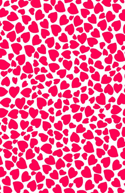 Animal Print Heart, 2014 (digitalt billede) af Louisa Hereford