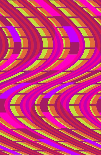 Bold Swirl (digital) af Louisa Hereford
