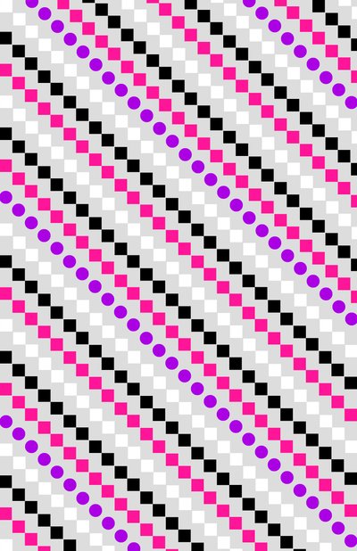 Boxed Stripe, 2014 (digitale medier) af Louisa Hereford