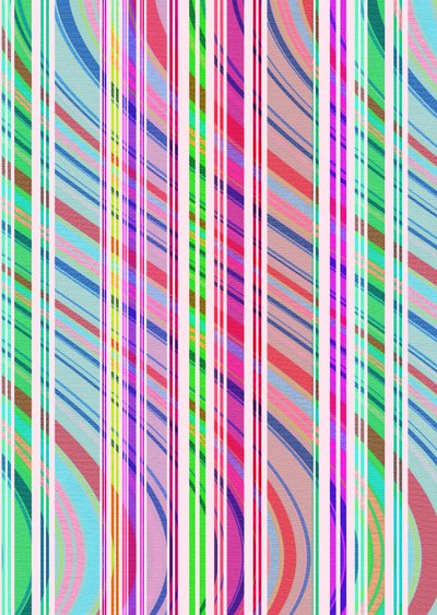 Candy Stripe (digital) af Louisa Hereford