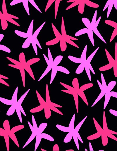 Blomsterstjerner (digitale) af Louisa Hereford