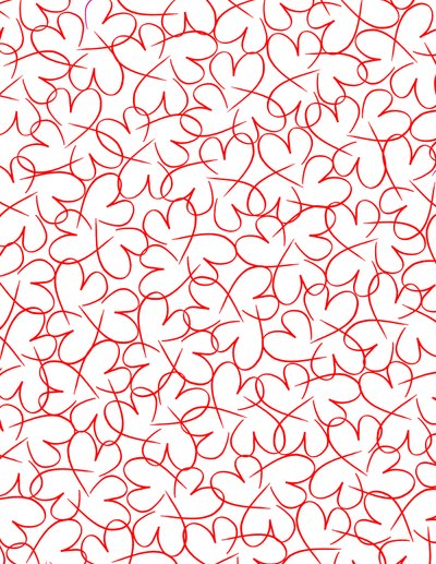 Linked Hearts, 2014 (digitalt billede) af Louisa Hereford