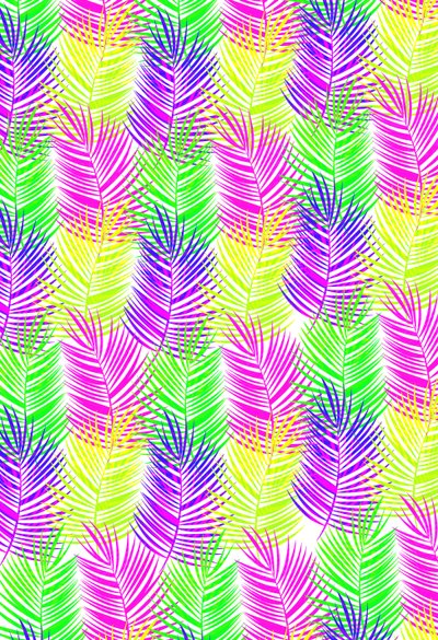 Overlejrede blade, 2017, digitale medier af Louisa Hereford