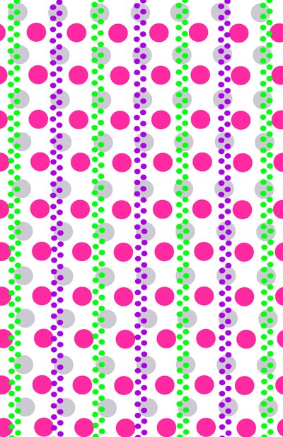 Spotty Stripe, 2014 (digitale medier) af Louisa Hereford