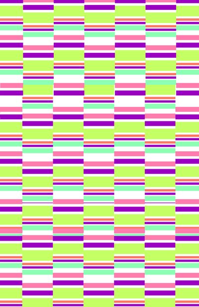 Stripes, 2011, Digitale medier af Louisa Hereford