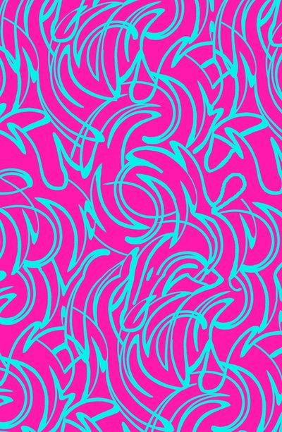 Swirls (digital) af Louisa Hereford
