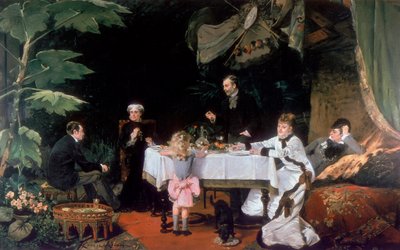 Frokosten i konservatoriet, 1877 af Louise Abbéma