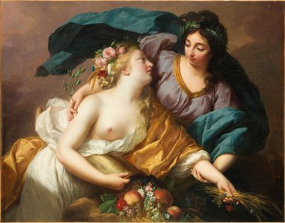 Peace Bringing Back Abundance Peace Bringing Back Abundance, 1780. af Elisabeth Louise Vigee Lebrun