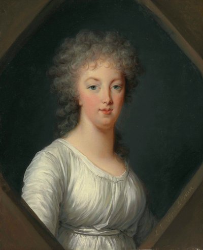 Portræt af Marie Antoinette 1755-1793, 1800. af Elisabeth Louise Vigee Lebrun