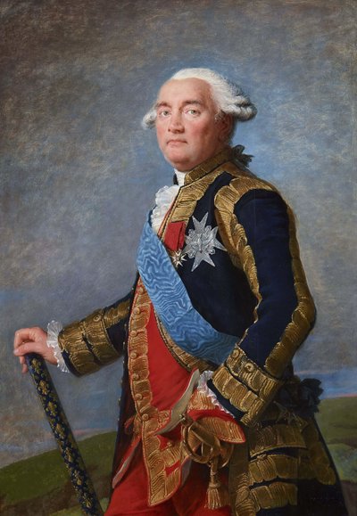 Portræt af Philippe Henri, Marquis de Ségur 1724-1801, ca. 1798. af Elisabeth Louise Vigee Lebrun