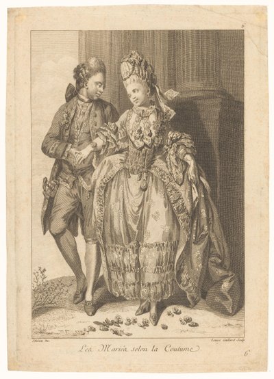 Customary Brides (titel på objekt) The Birth of Love (serietitel) af Louise Gaillard