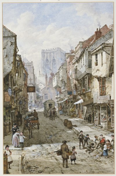 Foss Gate, York af Louise Ingram Rayner