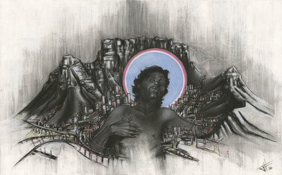 Jesus over Kapstaden af Lourens Joubert