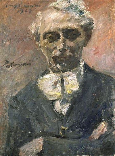 Maleren Leonid Pasternak (1862-1945) 1923 (olie på lærred) af Lovis  Corinth
