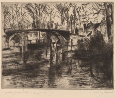 Fra Tiergarten Fra Tiergarten, 1920. af Lovis Corinth