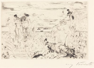 bachchanal af Lovis Corinth