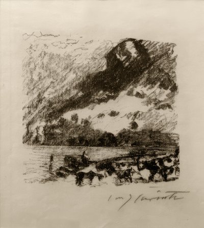 Bergsee af Lovis Corinth