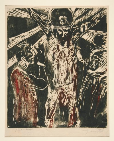 Kristus på korset af Lovis Corinth