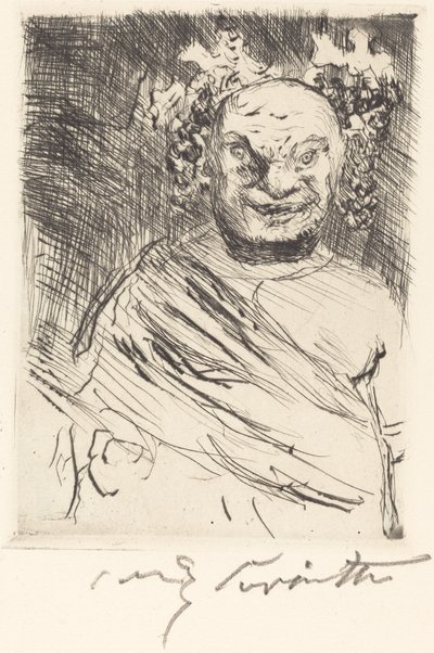 The Gastmahl of Trimalchio: pl. I (Trimalchio-banketten: pl. I) af Lovis Corinth