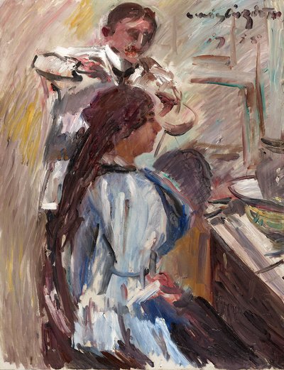 Frisøren af Lovis Corinth