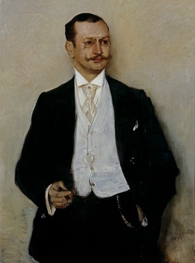 Maleren Carl Strathmann af Lovis Corinth