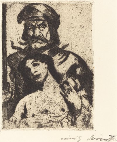 Der Ritter The Knight, 1914. af Lovis Corinth