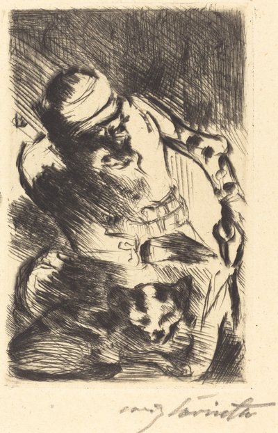 Profetens kat af Lovis Corinth