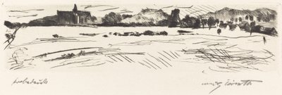 Landskab med klitter af Lovis Corinth